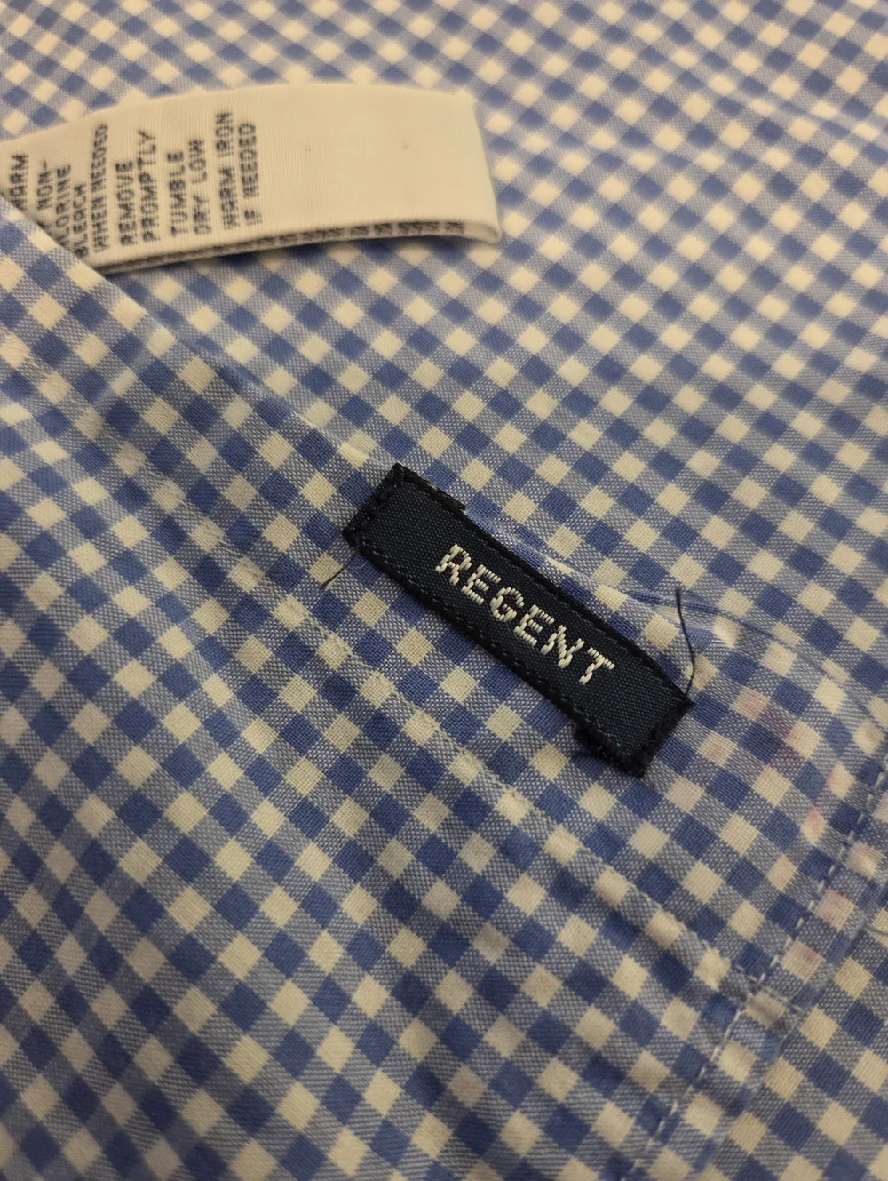 POLO RALPH LAUREN Vintage Blue White Checkered Custom Fit Button Down Mens SZ 16